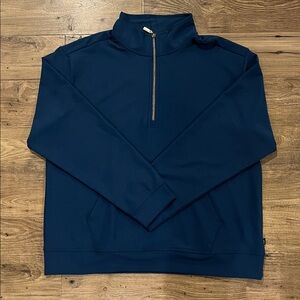 Womens’s Skechers Teal Quarter-Zip Pullover Sweater - XL - NWOT